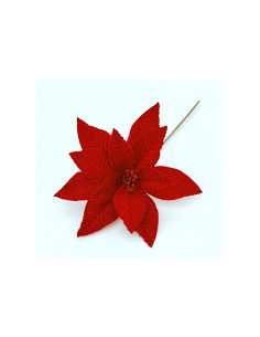 STELLA DI NATALE 28X40CM ROSSO
