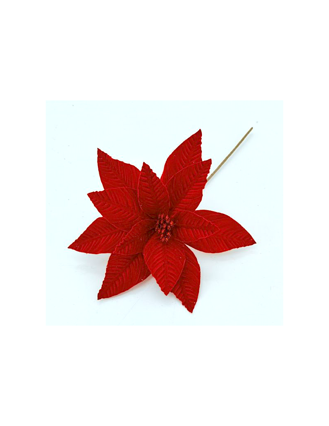 STELLA DI NATALE 28X40CM ROSSO