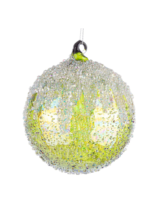 SFERA WINK 8CM VETRO VERDE