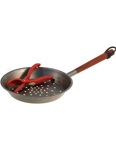 PADELLA CALDARROSTIERA CON TAGLIACASTAGNE 26 CM SNIPS su TreG Ingrosso