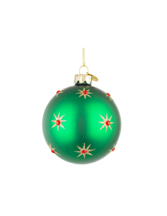 SFERA ASTRAL 8CM VETRO VERDE
