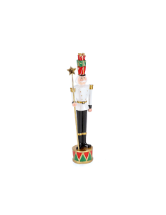 SOLDATINO SIMON H22,5CM RESINA CON STELLA