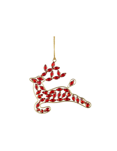 PENDENTE KAYLEN RENNA ROSSO 12X14CM