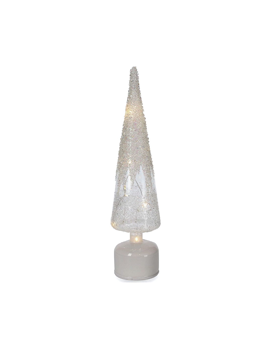 PINO ROTANTE WINK VETRO TRASPARENTE H42CM CON LED
