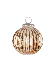 SFERA OLIWIA 7CM VETRO ORO