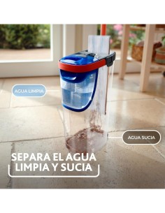 Vileda H2Pro Flat Mop System Complete – Sistema Lavapavimenti a Piastra Piatta