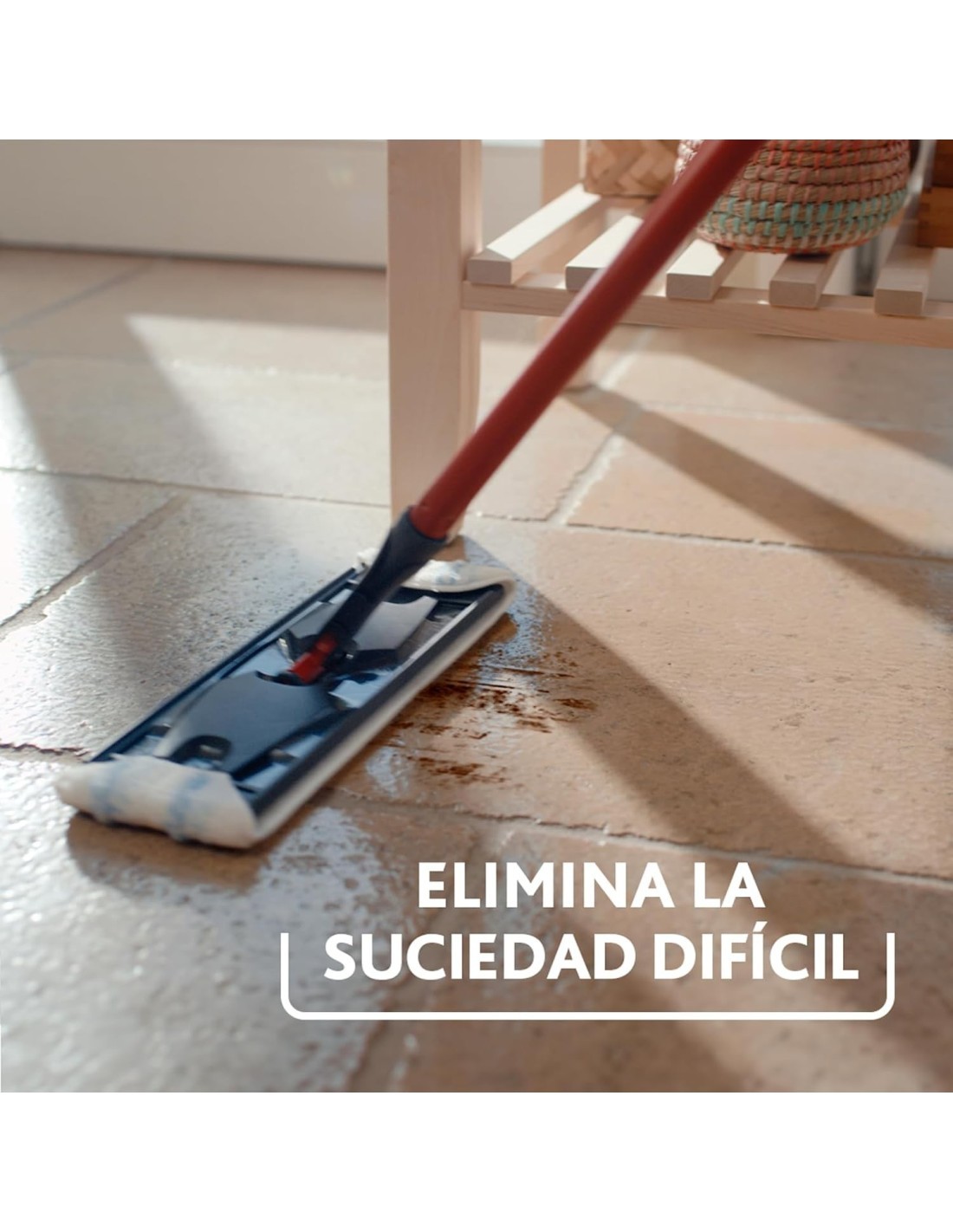 Vileda H2Pro Flat Mop System Complete – Sistema Lavapavimenti a Piastra Piatta