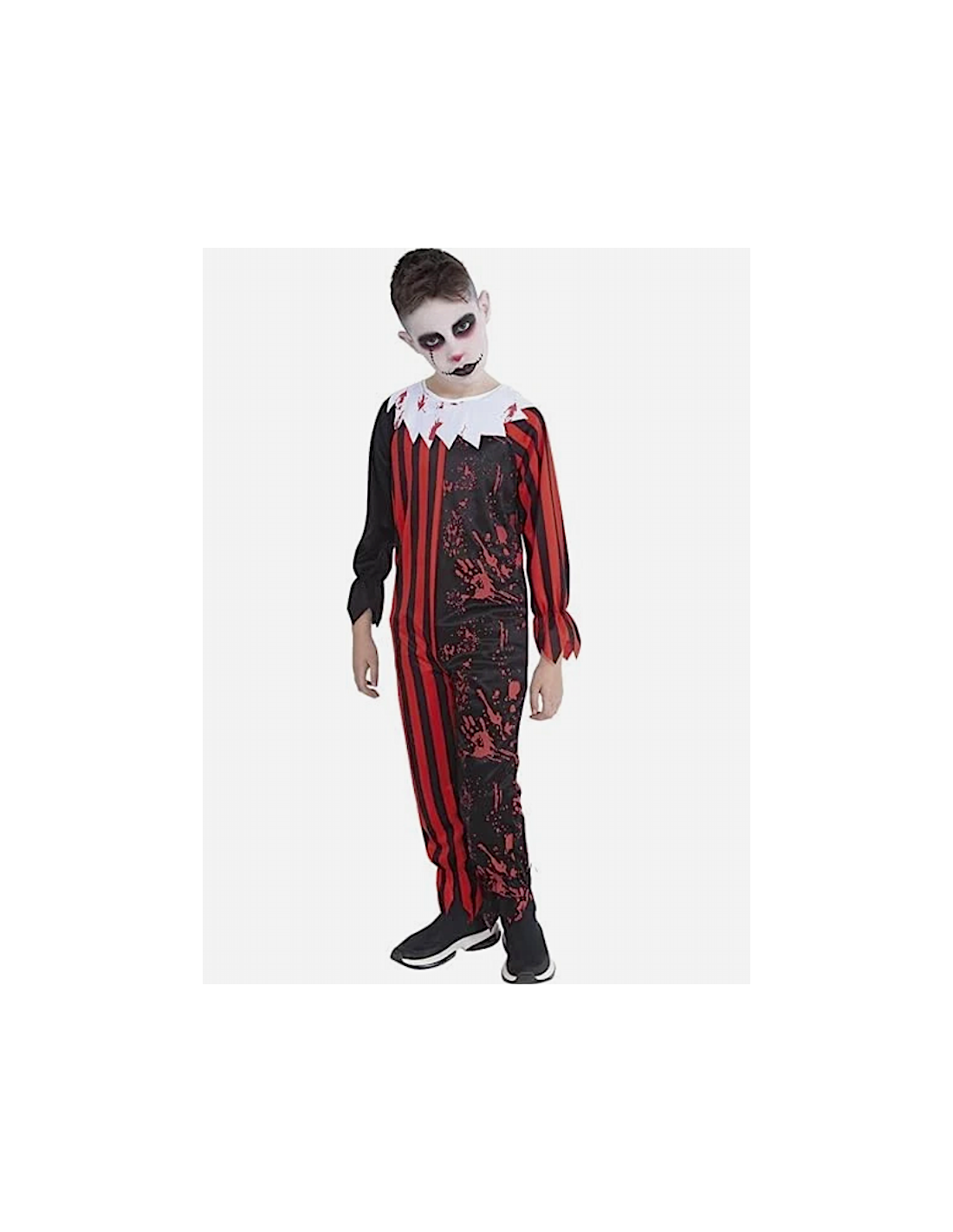 COSTUME S8694-L PAGLIACCIO RUFIANO BAMBINO 8/10 ANNI