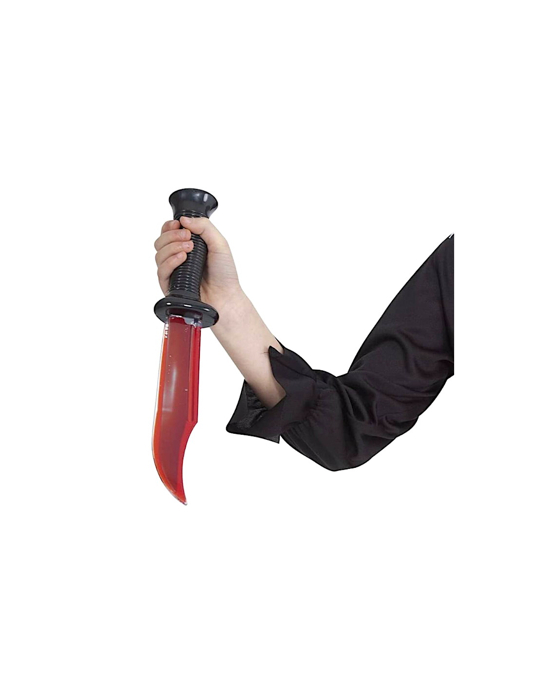 COLTELLO CON SANGUE S7724 33CM PLASTICA