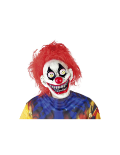 MASCHERA S5144 CLOWN CON OCCHI MOBILI