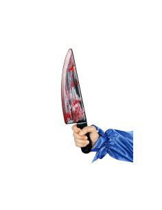 COLTELLO INSANGUINATO 7717 40CM PLASTICA