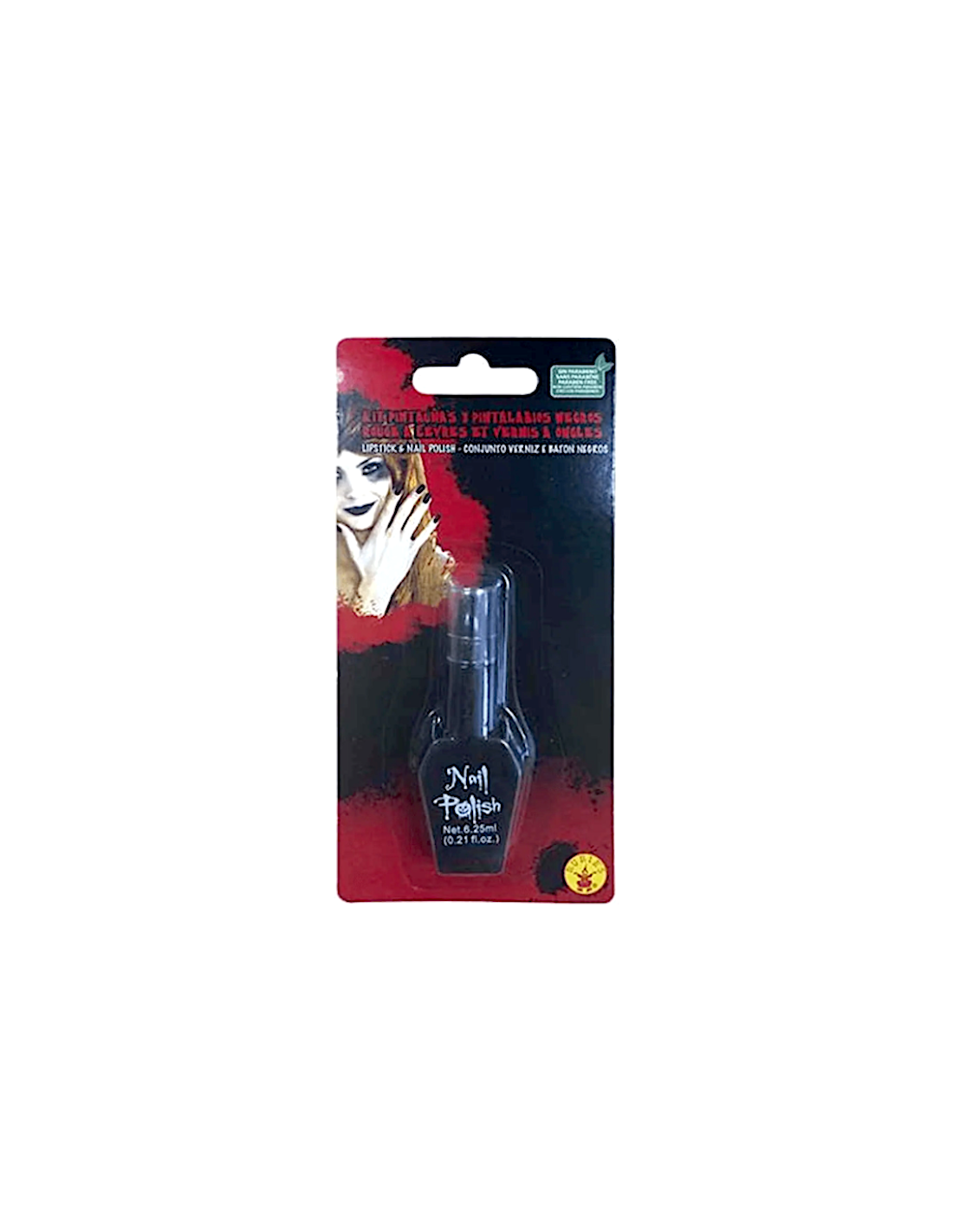 KIT SMALTO E ROSSETTO NERO S8764