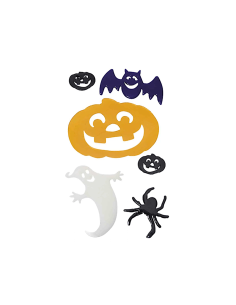 GEL STICKER 6PZ S4279 HALLOWEEN