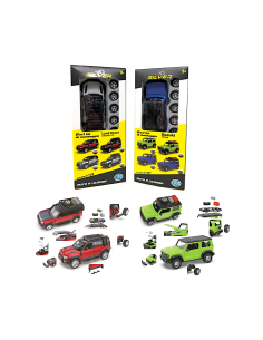 SILVER WHEEL 41162 AUTO A LICENZA 1:32 2IN1