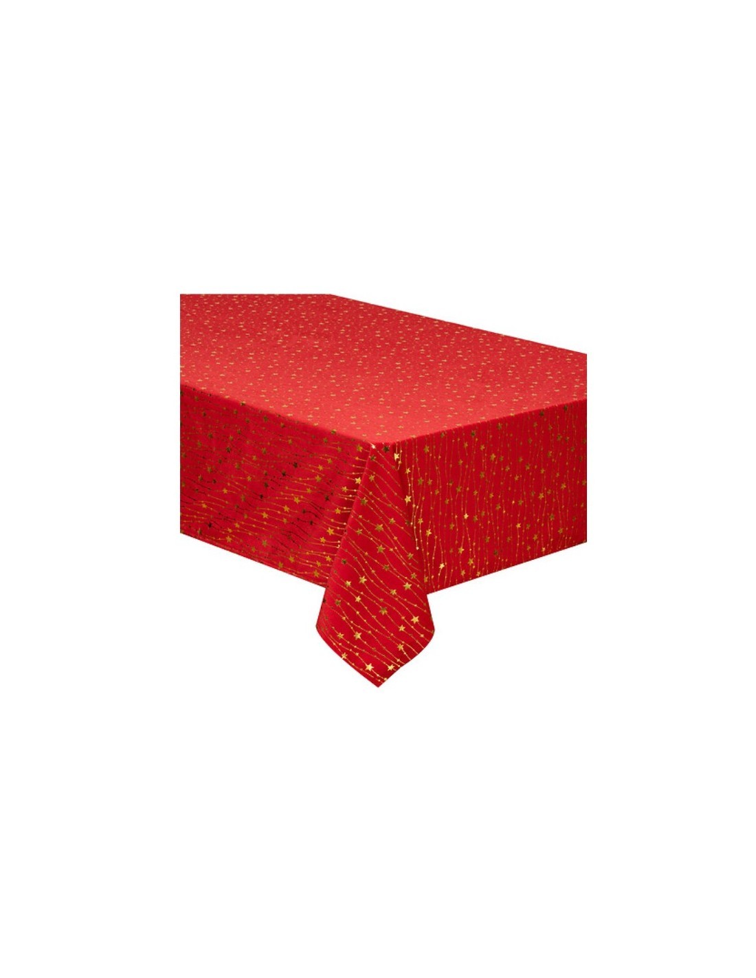 Tovaglia di Natale Styr Velluto Rosso 140x240 – La Magia di Natale a casa tua