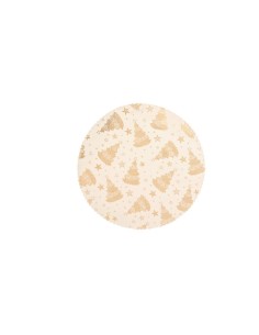 Set da Tavola di Natale Velluto Bianco e Oro – La Magia di Natale a casa tua