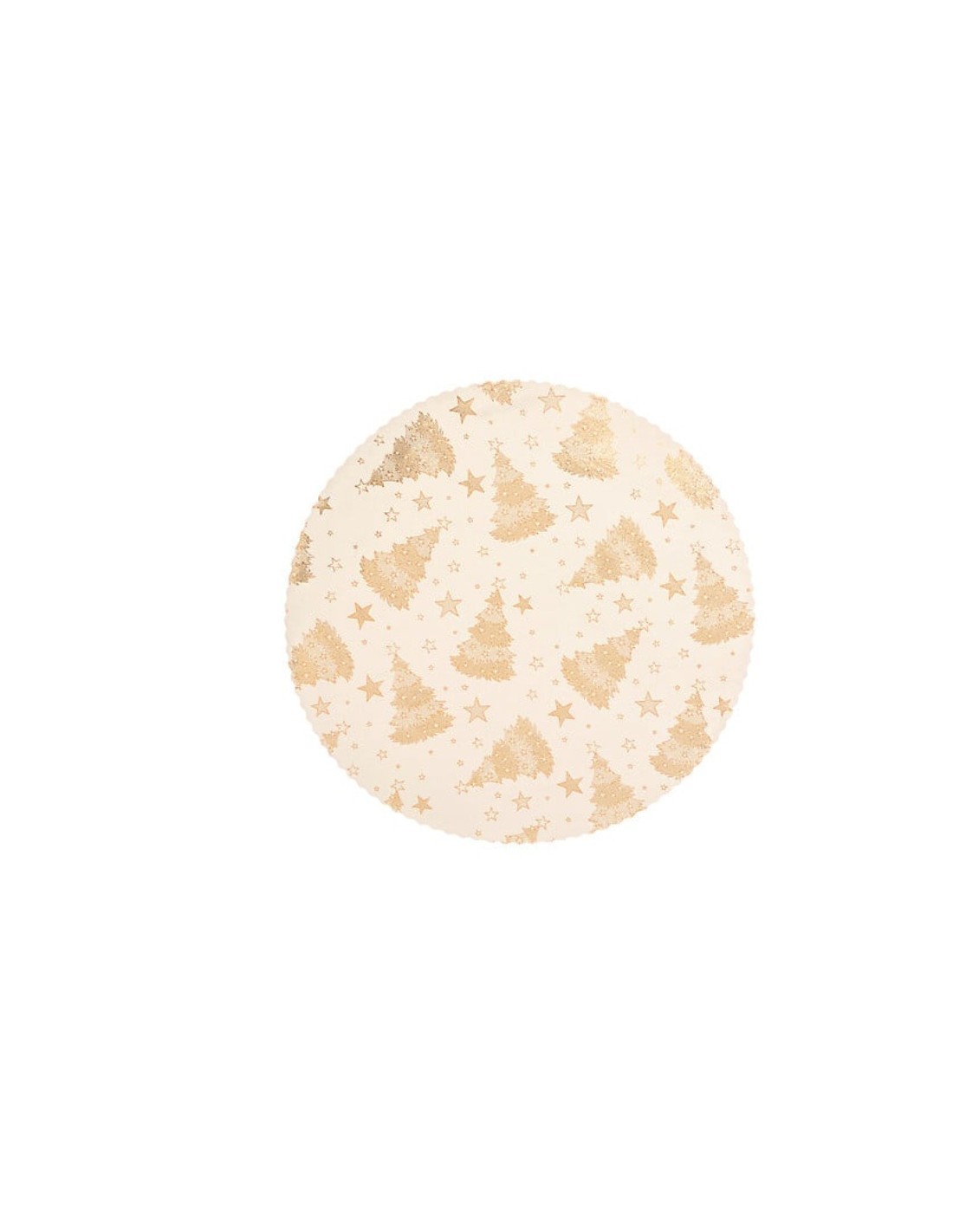 Set da Tavola di Natale Velluto Bianco e Oro – La Magia di Natale a casa tua