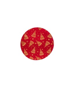 Tovaglietta di Natale in Velluto Rosso – La Magia di Natale a casa tua