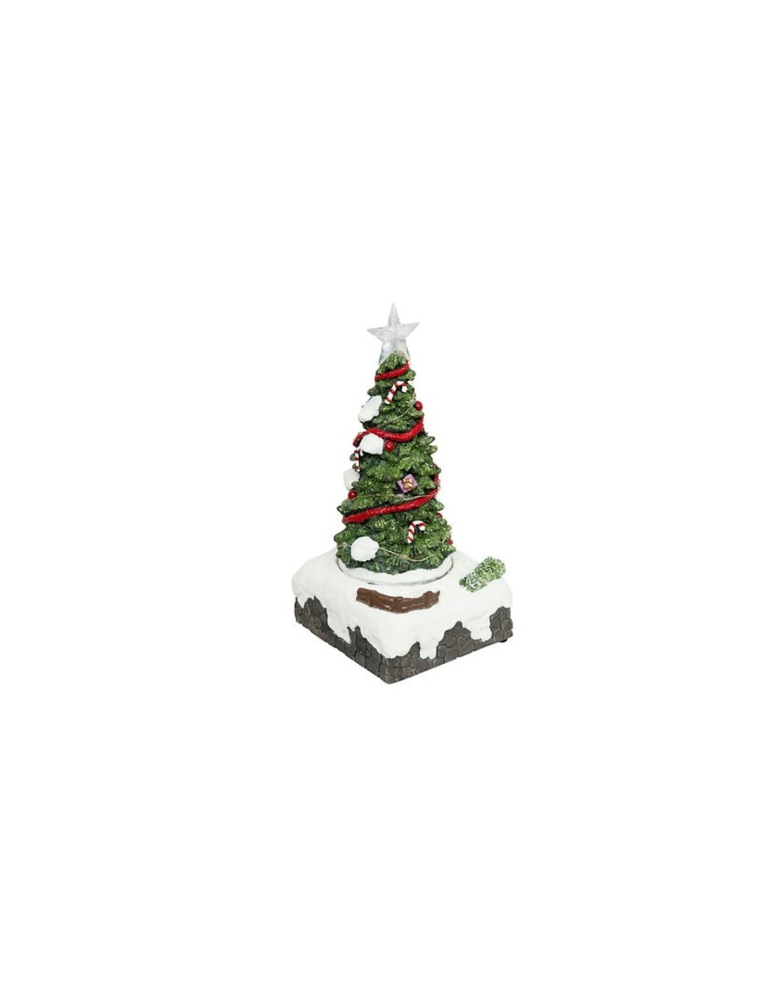 Albero di Natale Abete Mellito con Luci LED – La Magia di Natale a casa tua