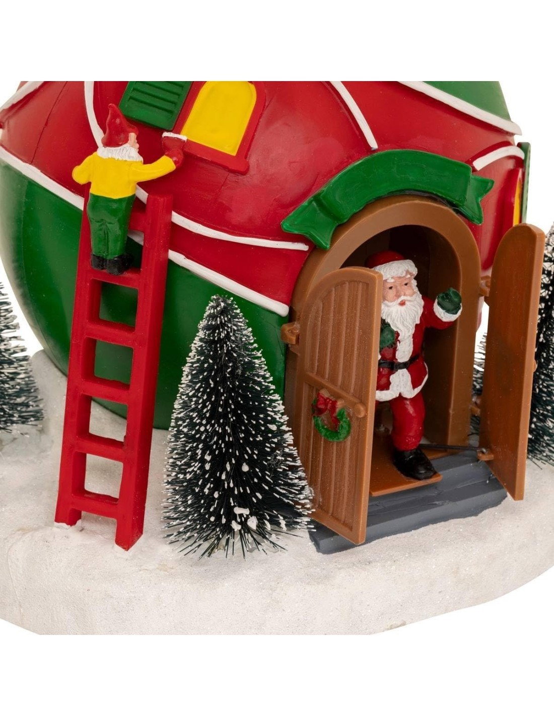 Palla di Natale Luminosa con 4 LED – La Magia di Natale a casa tua