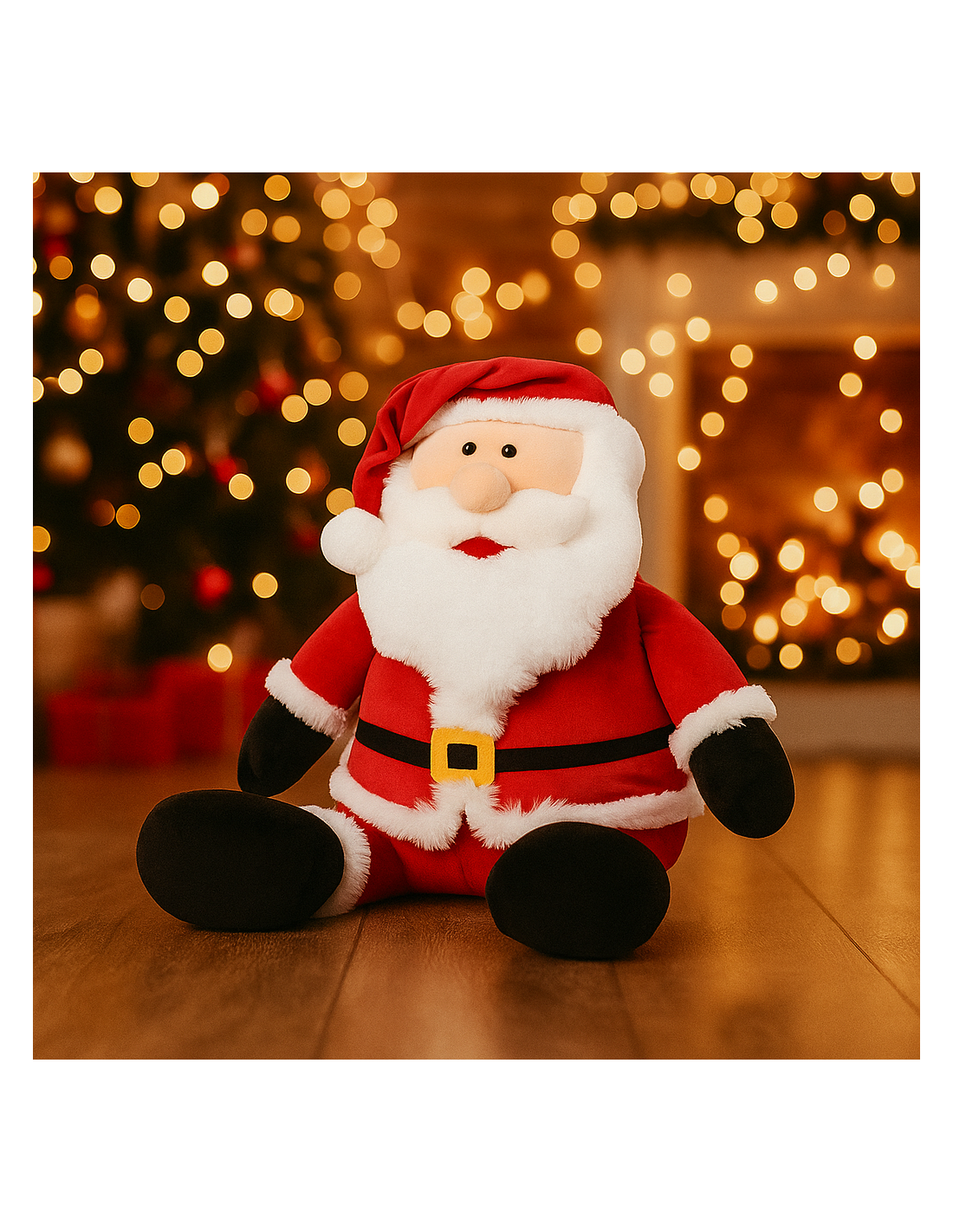 PELUCHE MAXI DI BABBO NATALE 55CM