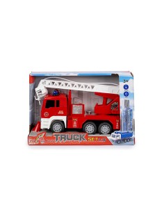 CAMION POMPIERI LUCI E SUONI 1:16, VEICOLO GIOCATTOLO REALISTICO