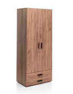 ARMADIO LONDON ROVERE QUERCIA 2ANTE+2CASSETTI