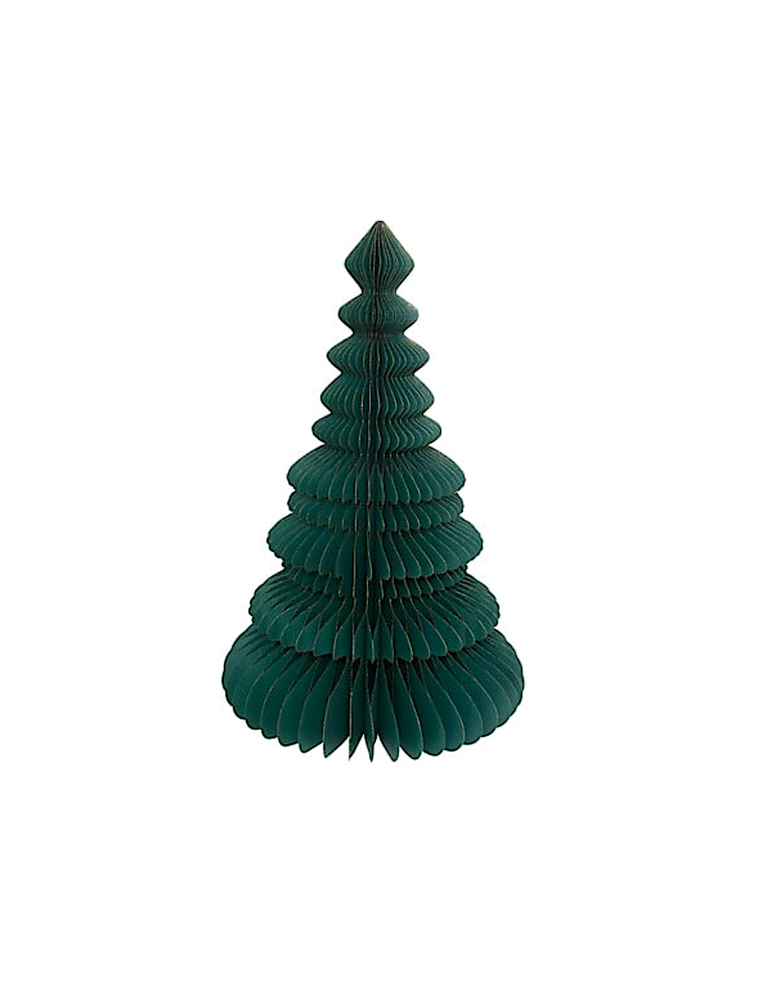 DECORAZIONE ALBERO DI CARTA 60X90CM VERDE