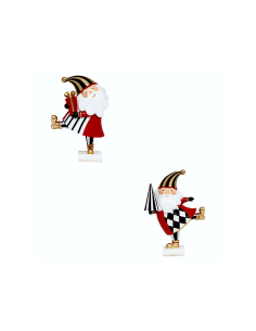 DECORAZIONE GNOMO RESINA H19CM ASSORTITO