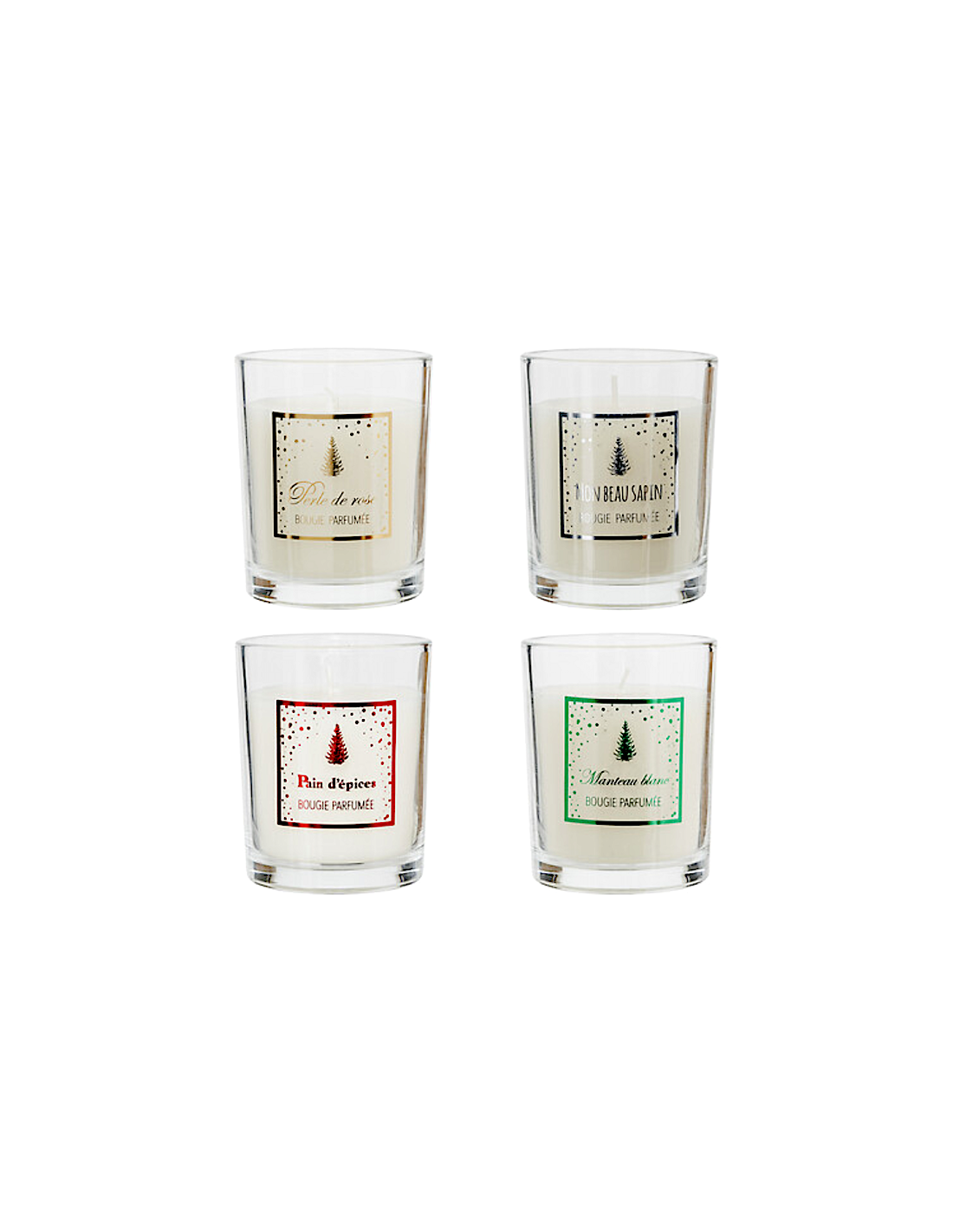 CANDELA PROFUMATA VETRO 210GR FRAGRANZE ASSORTITE