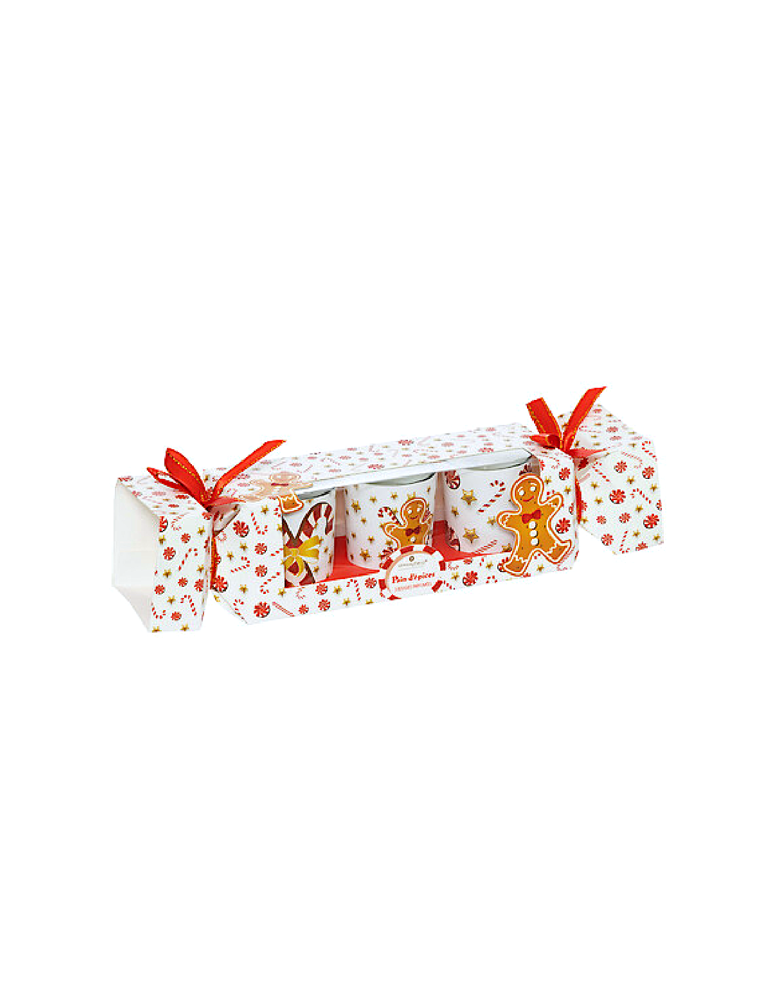 SET 3 CANDELE NATALIZIE 135GR DECORI ASSORTITI