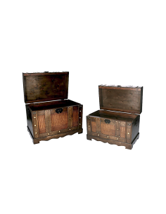 BAULE 503560 1 MISURA MARRONE LEGNO