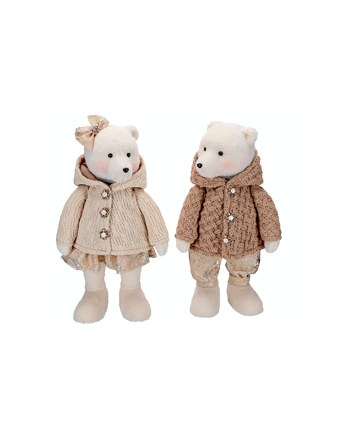 ORSO 251319 24X17X46CM CREMA/BEIGE ASSORTITO