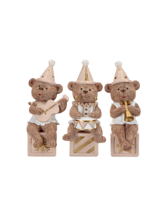 ORSO 253757 CON STRUMENTI MUSICALI 9,5X9X20CM ASSORTITO
