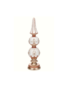 CONO 252828 12X12X44,8CM ORO/BIANCO