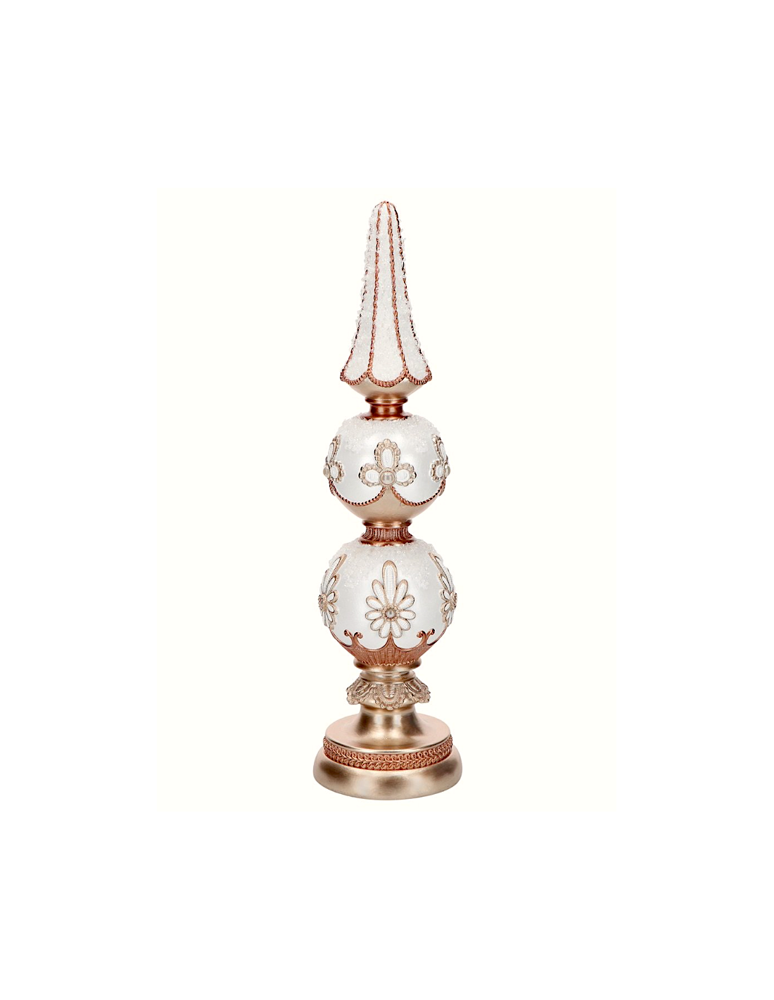 CONO 252828 12X12X44,8CM ORO/BIANCO