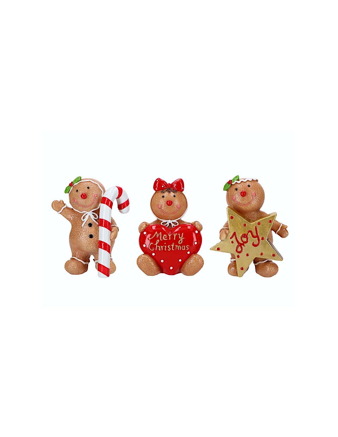 GINGERBREAD 253825 11X7,5X14,5CM ASSORTITO