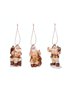 PENDENTE 253719 BABBO NATALE ORO ASSORITO