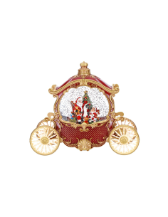 CARROZZA 231090 CON BABBO NATALE LED