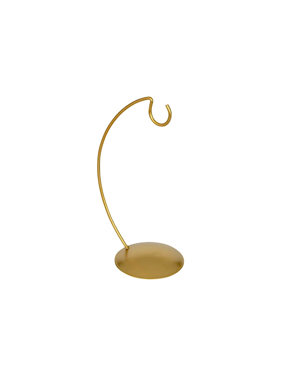 SUPPORTO METALLO CON GANCIO 16X11X28CM DORATO