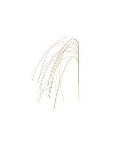 DECORAZIONE RAMO METALLO H115CM ORO