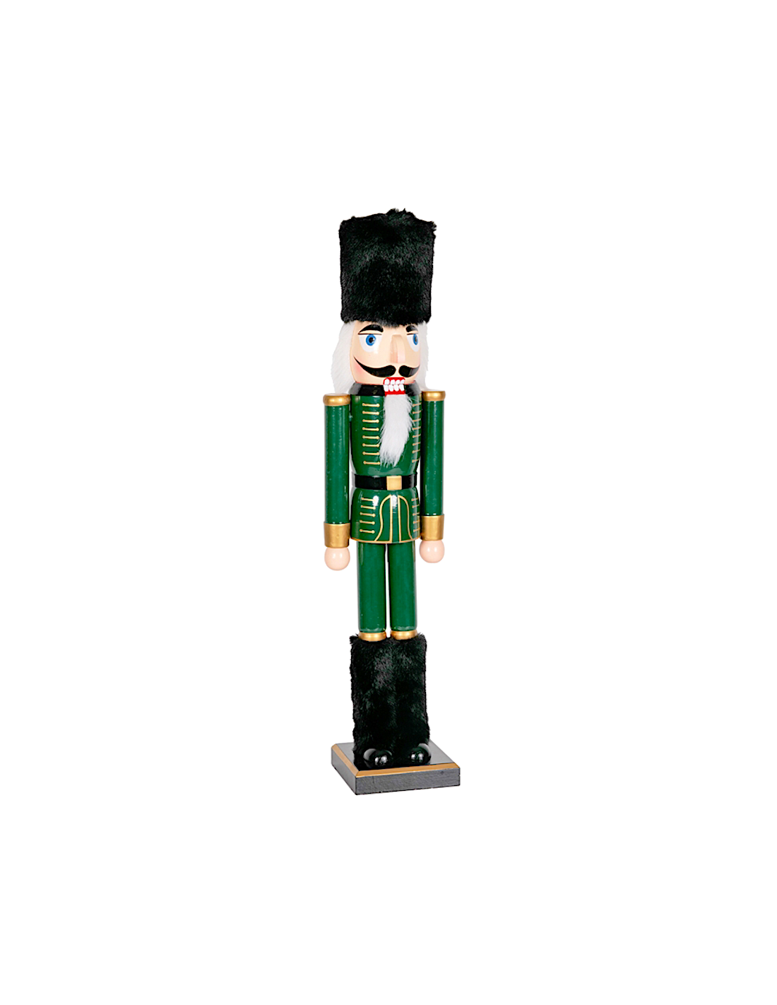 SCHIACCIANOCI VERDE H61CM LEGNO