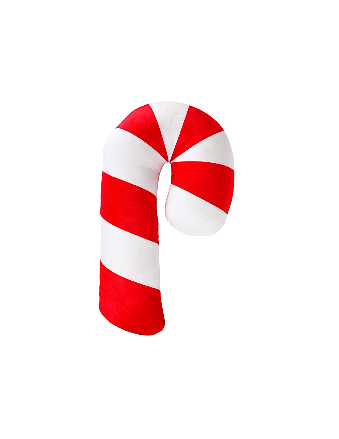CUSCINO BASTONCINO H45CM ROSSO/BIANCO POLIESTERE