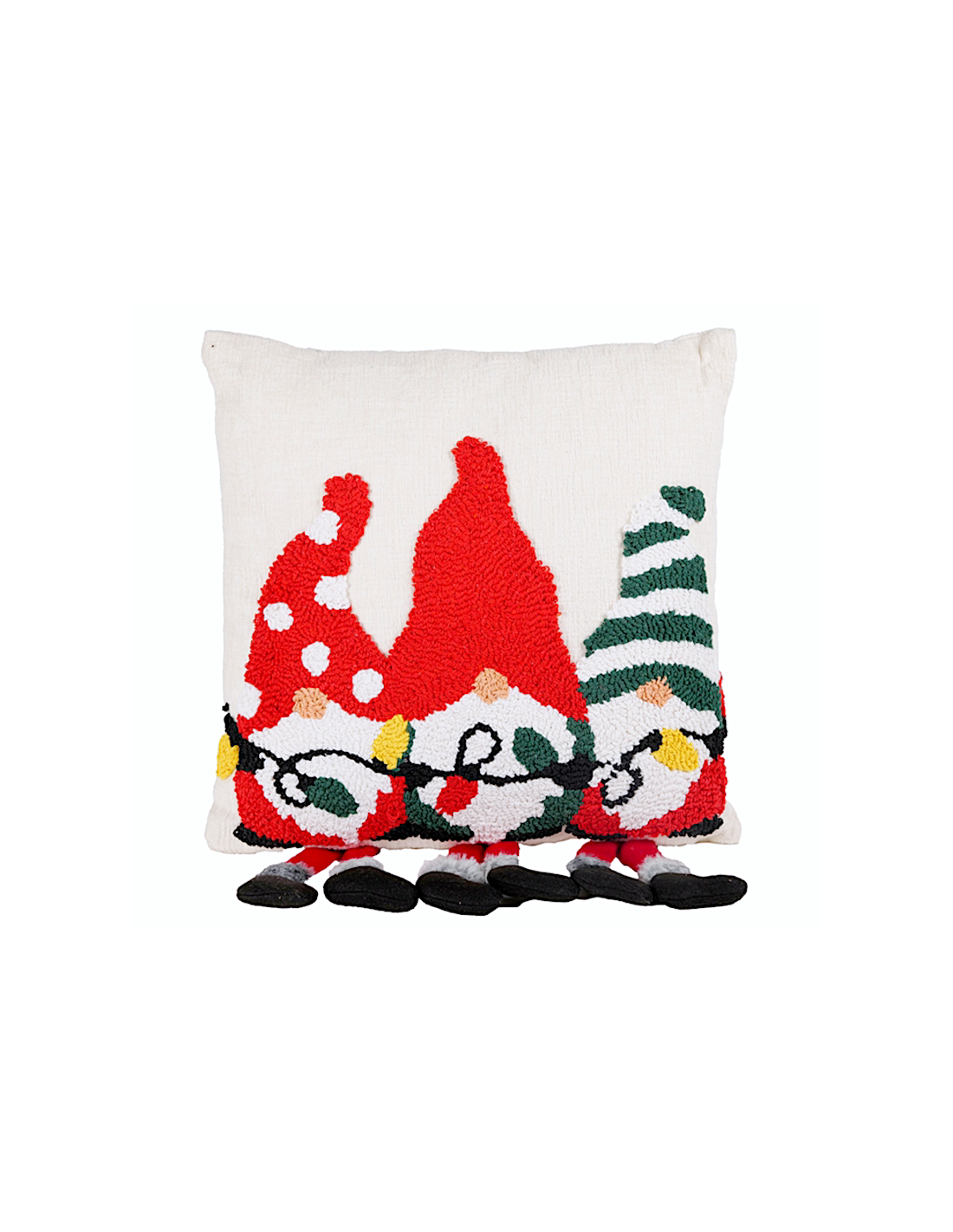 CUSCINO DECORO GNOMI 40X40CM POLIESTERE