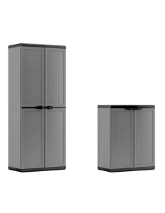Set 2 Armadi Jolly Keter – Armadio Alto + Basso | Shopincasa.it