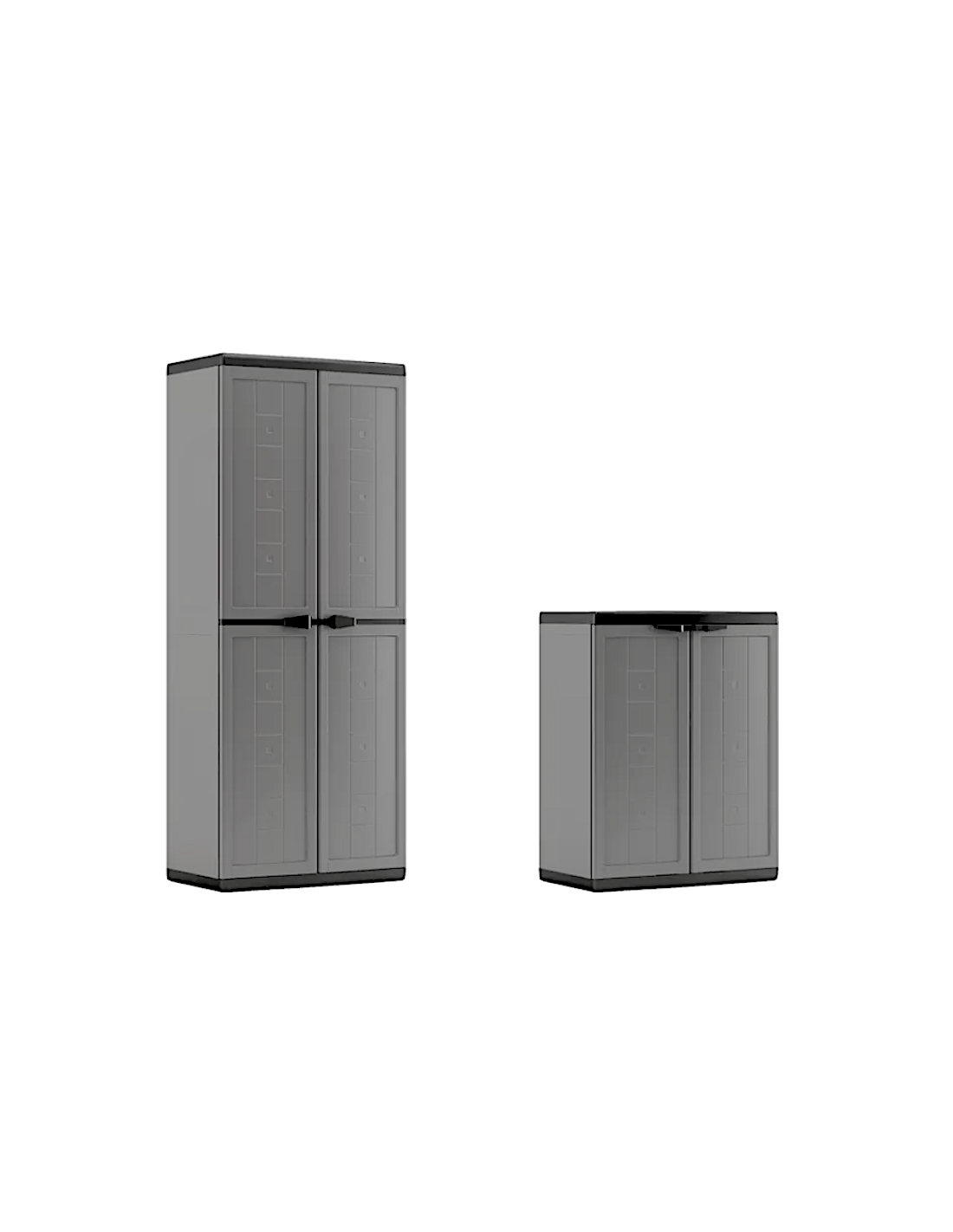 Set 2 Armadi Jolly Keter – Armadio Alto + Basso | Shopincasa.it
