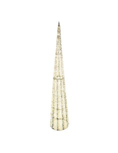ALBERO CONO 28X150CM METALLO/PLASTICA CON 1440 LUCI LED