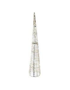 ALBERO CONO 34X180CM METALLO/PLASTICA CON 1800 LUCI LED