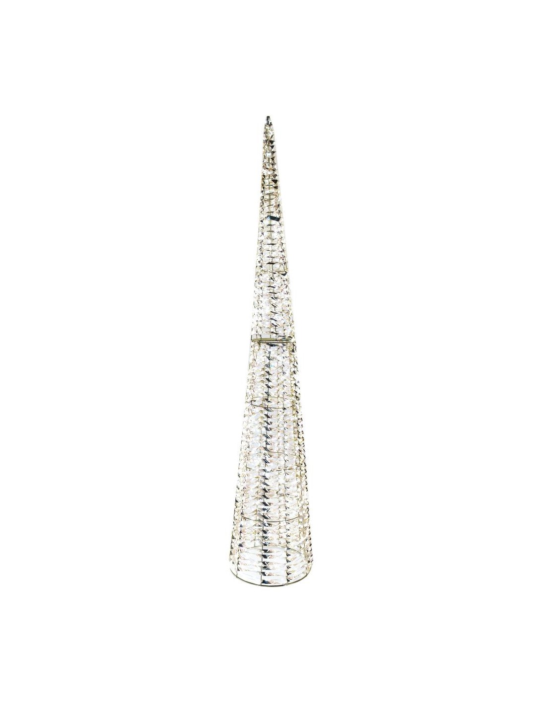 ALBERO CONO 34X180CM METALLO/PLASTICA CON 1800 LUCI LED
