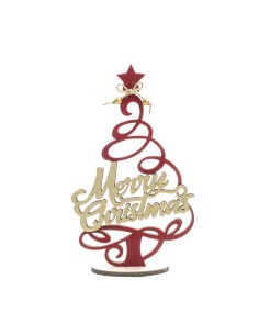 ALBERO DI NATALE LEGNO 18X30CM